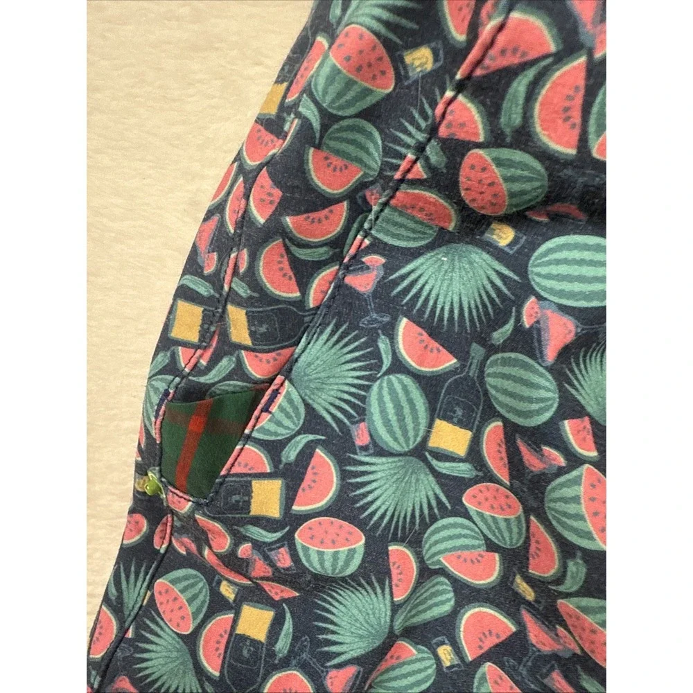 William Murray Shorts Men's Size 34 Watermelon Golf‎ Shorts Swim Trunks